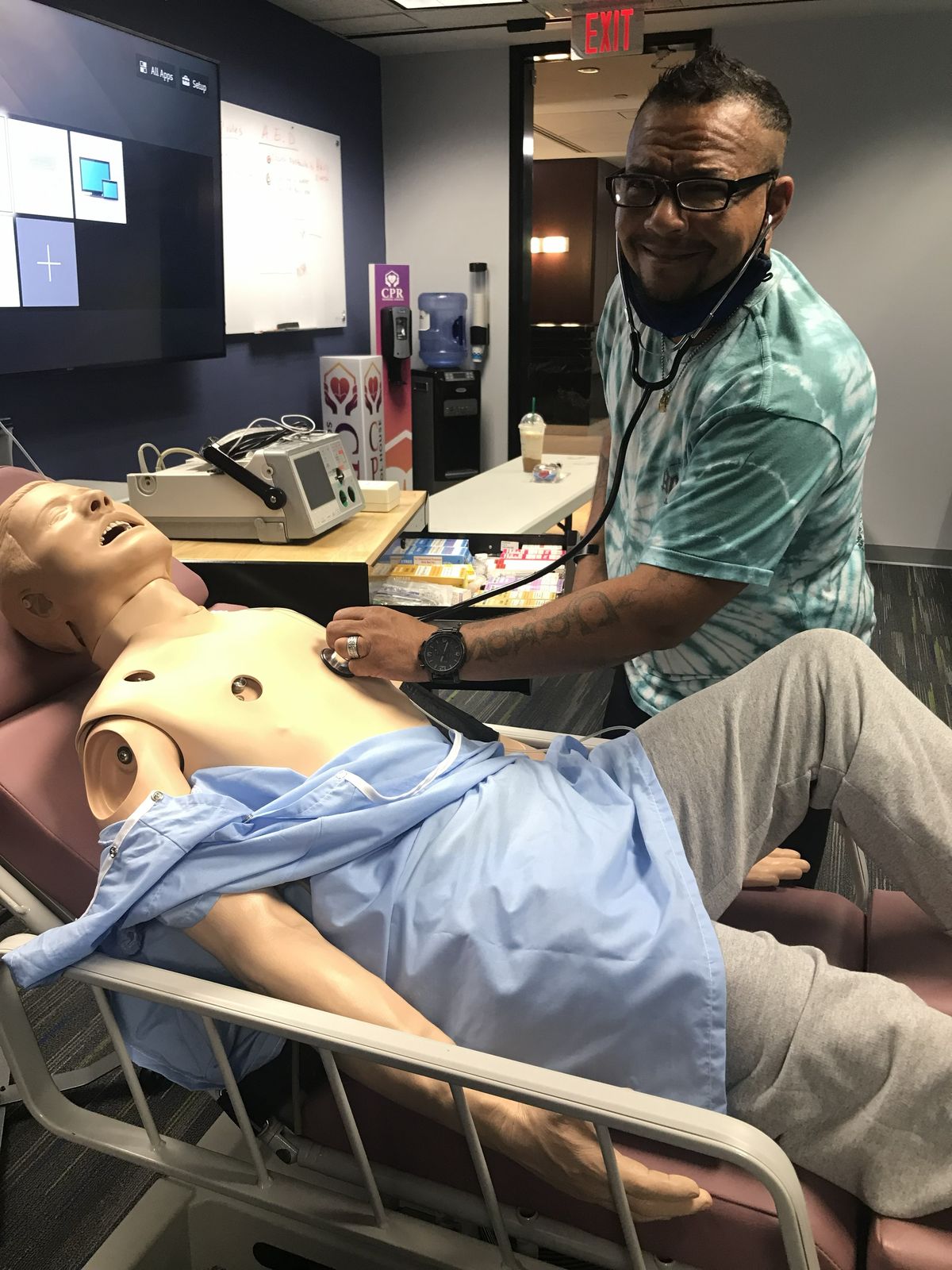 CPR training session led by Phoenixx Enterprises